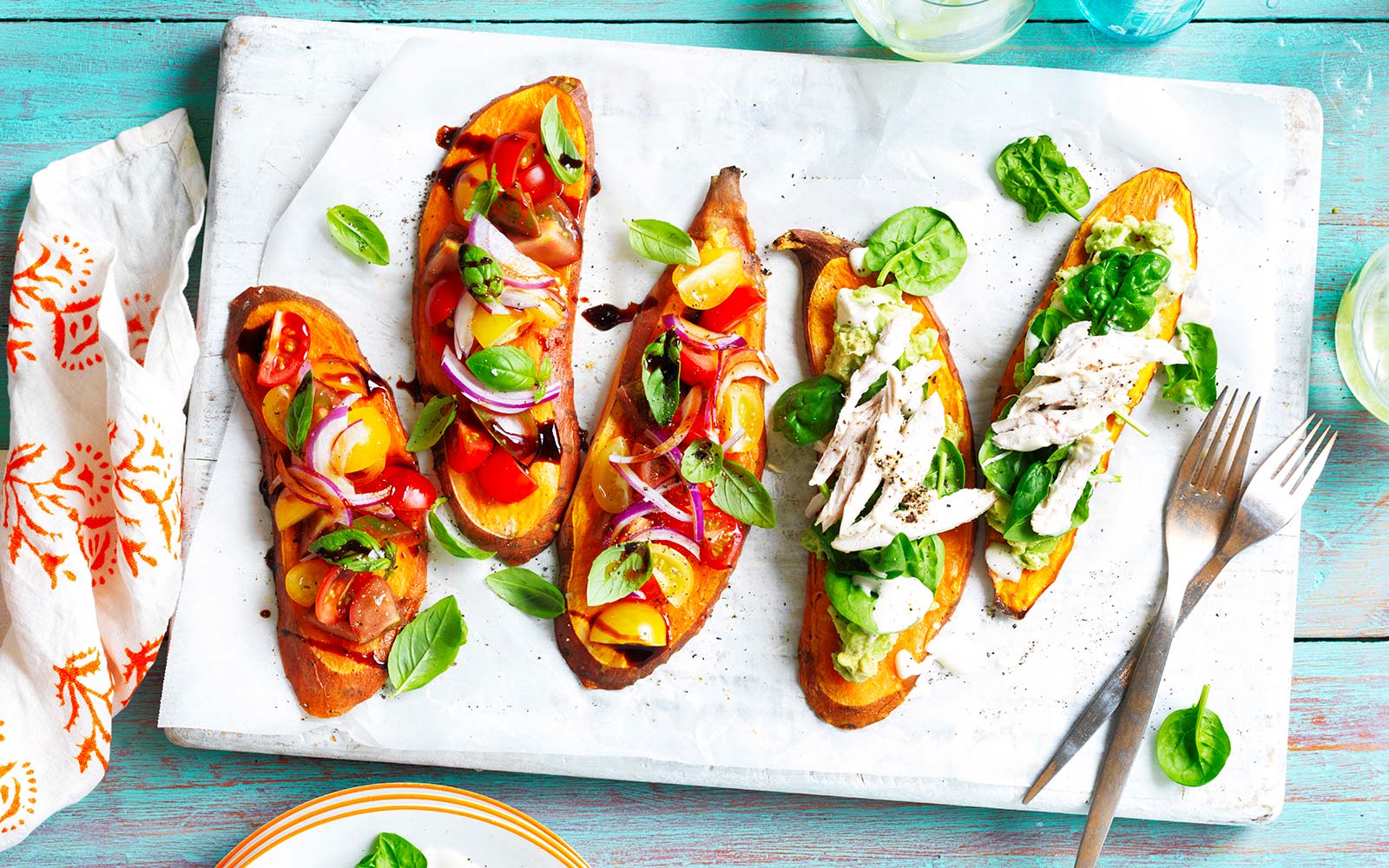 Sweet Potato Toast Toppers