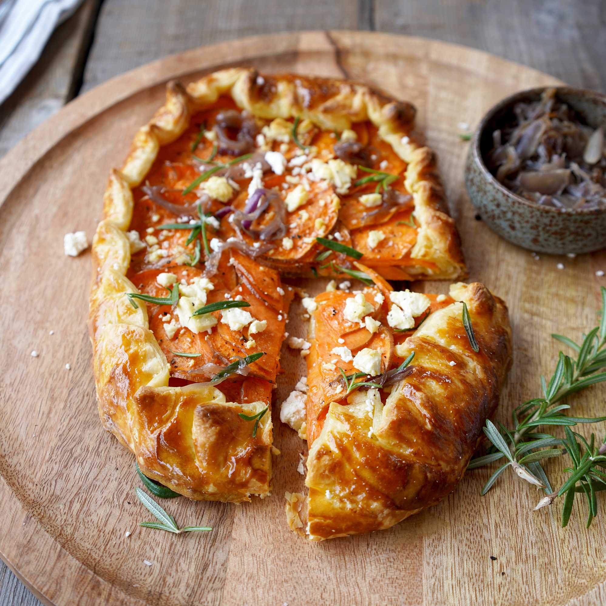 Crispy Sweet Potato Galette